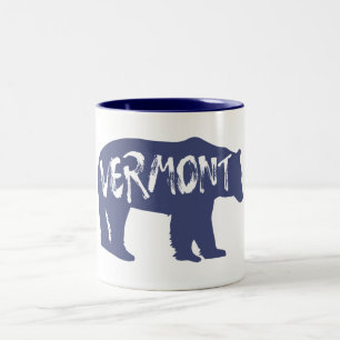 Vermont Bear Two-Tone Coffee Mug