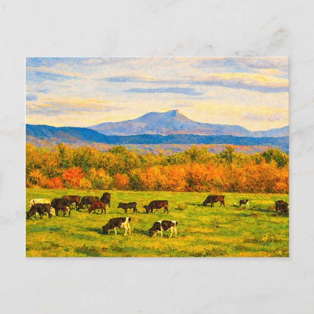 Vermont Camels Hump Postcard (Front)