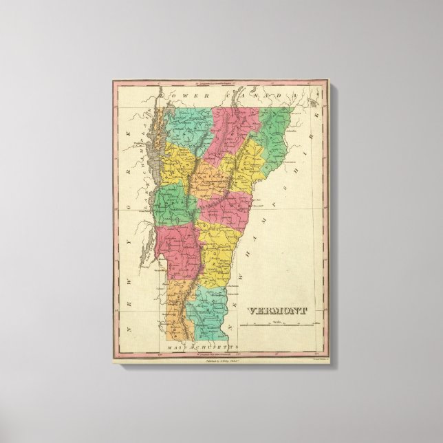 Vermont Canvas Print (Front)