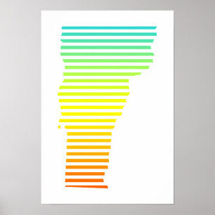 vermont chill fade poster