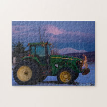 Vermont Christmas Tree as a Tractor