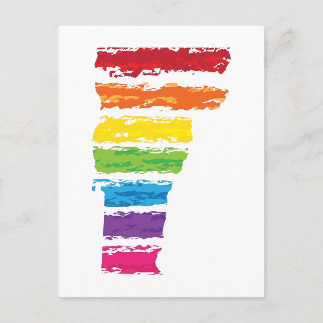vermont colour strokes postcard (Front)