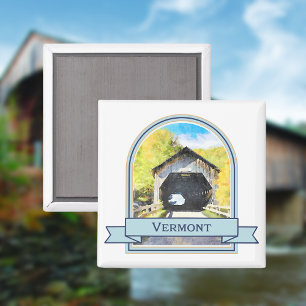 Vermont Covered Bridge Magnet