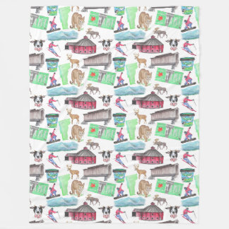 Vermont Designs Fleece Blanket