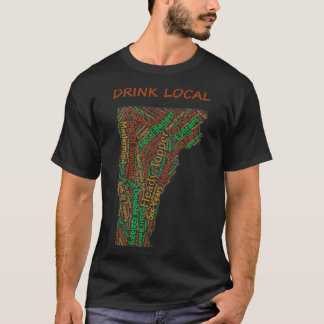 Vermont Drink Local Craft Beer734 T-Shirt