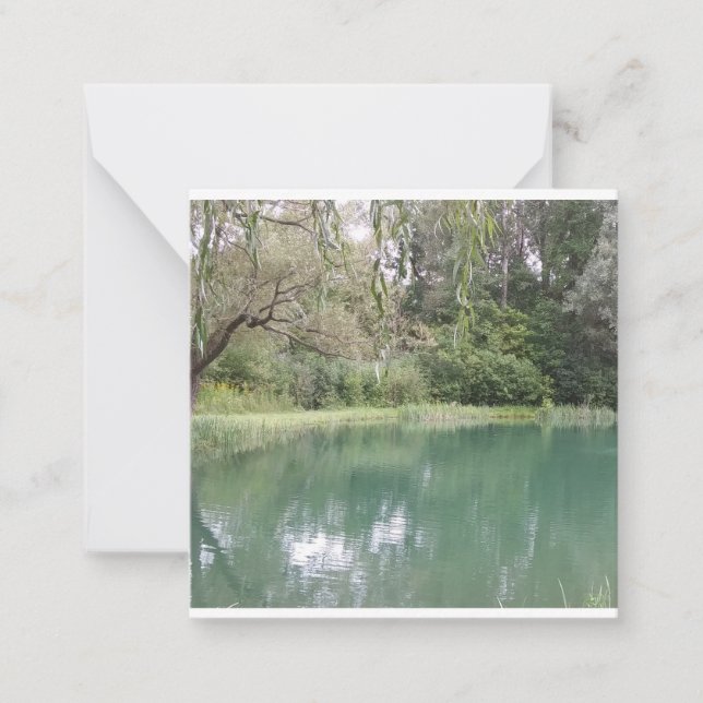 Vermont Fall Scene Card (Front)