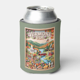 Vermont Fall Travel New England Nature Landmarks Can Cooler