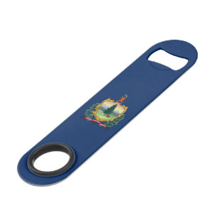 Vermont flag bar key