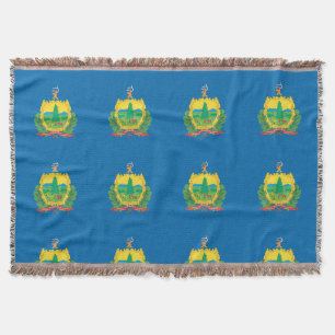 VERMONT FLAG THROW BLANKET