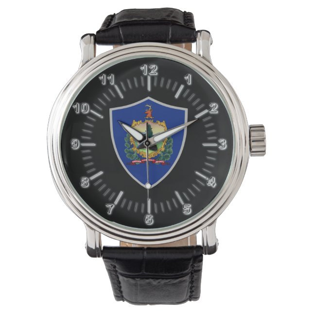 Vermont flag watch (Front)
