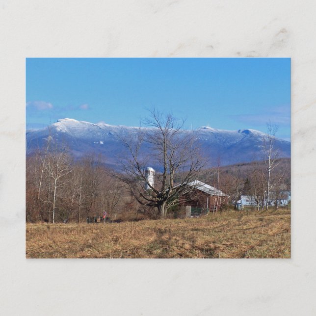 Vermont Green Mountains Postcard (Front)