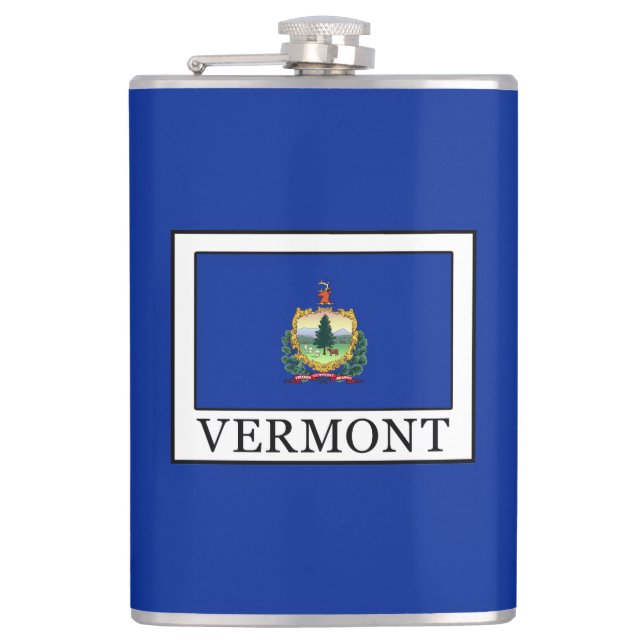 Vermont Hip Flask (Front)