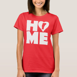 Vermont Home Heart State Tees T-Shirt