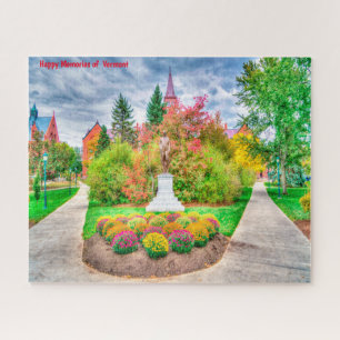 Vermont in the  Fall. Jigsaw Puzzle