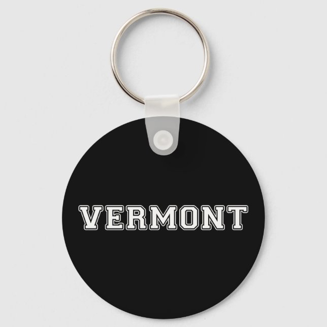 Vermont Keychain (Front)