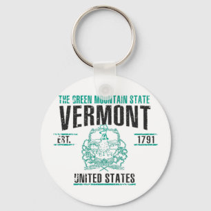 Vermont Keychain