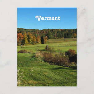 Vermont Landscape Postcard
