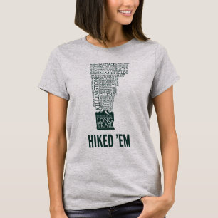 Vermont Long Trail Hiked Women's Basic T-Shirt