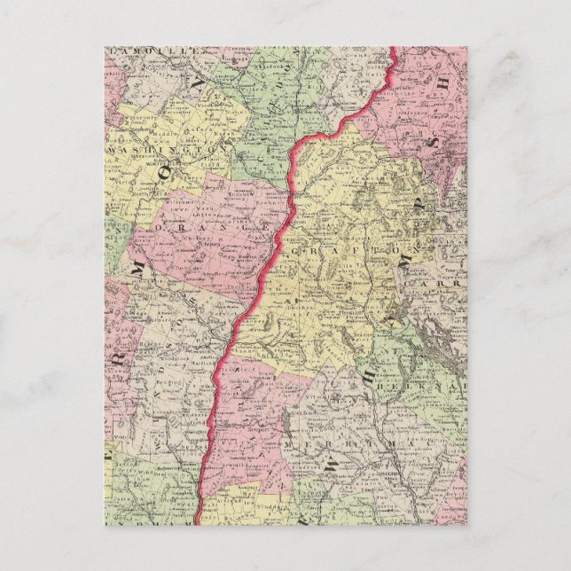 Vermont, NH Postcard (Front)