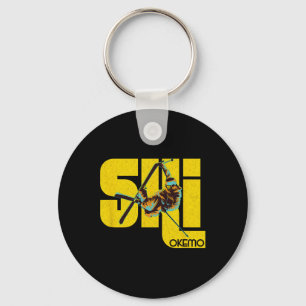 Vermont Okemo Mountain Ski Keychain