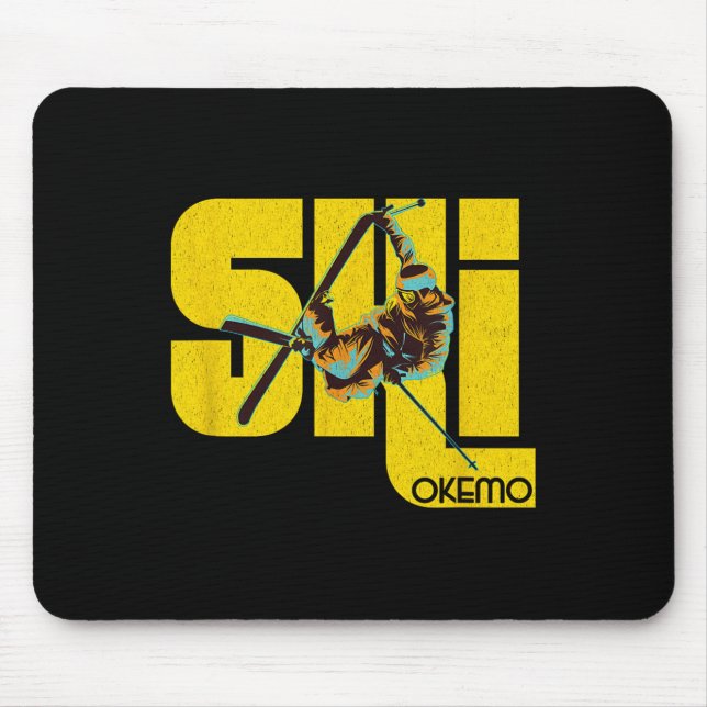 Vermont Okemo Mountain Ski  Mouse Pad (Front)
