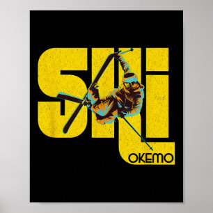 Vermont Okemo Mountain Ski Poster