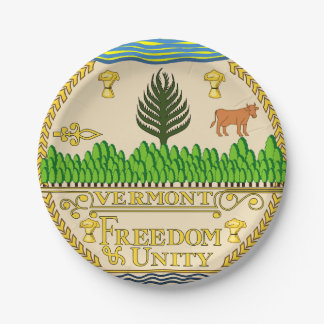 Vermont Paper Plate