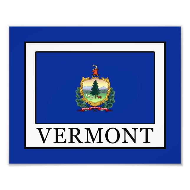 Vermont Photo Print (Front)