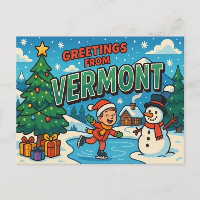 VERMONT Postcard (Front)