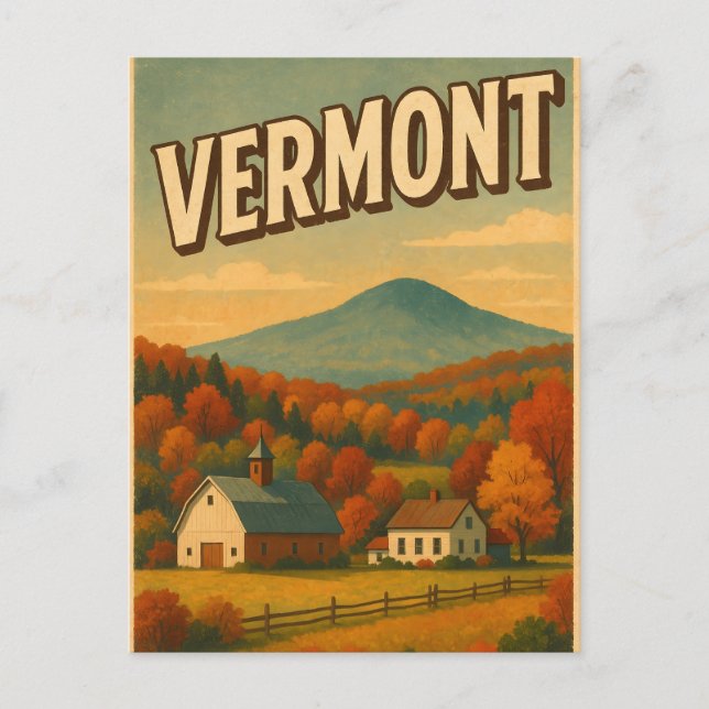 Vermont Postcard (Front)