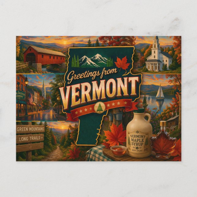 Vermont Postcard (Front)