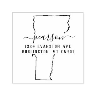 Vermont Return Address Stamp Self-Inking