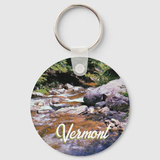 Vermont River Keychain (Front)