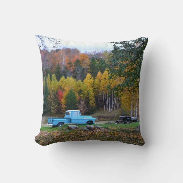 Vermont Scene Pillow (Front)