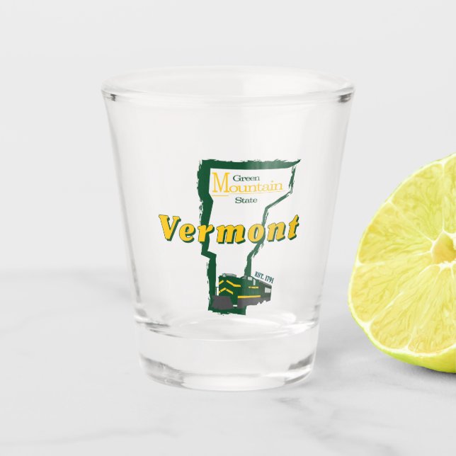 Vermont Shot Glass (Front)