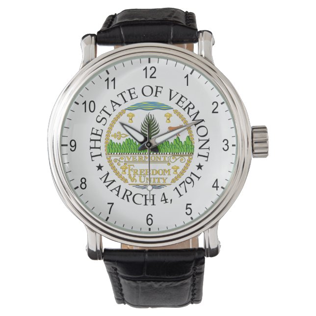 Vermont sign watch (Front)