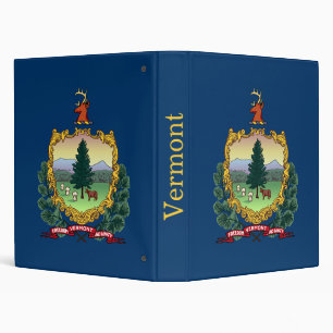 Vermont State Flag Binder