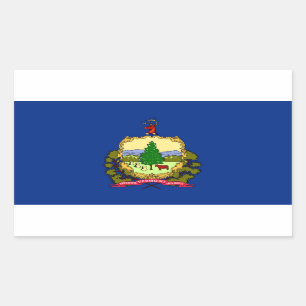 Vermont State flag Sticker