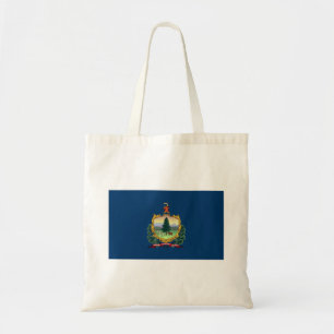 Vermont State Flag Tote Bag