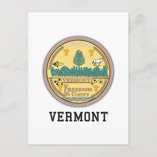Vermont State Postcard (Front)