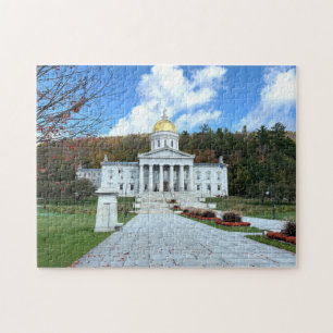 Vermont Statehouse Jigsaw Puzzle