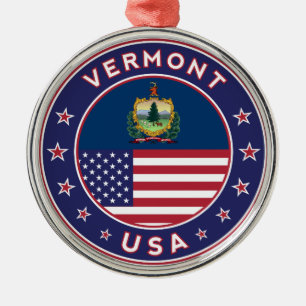 Vermont sticker, phone case, tote bag, wall clock metal ornament