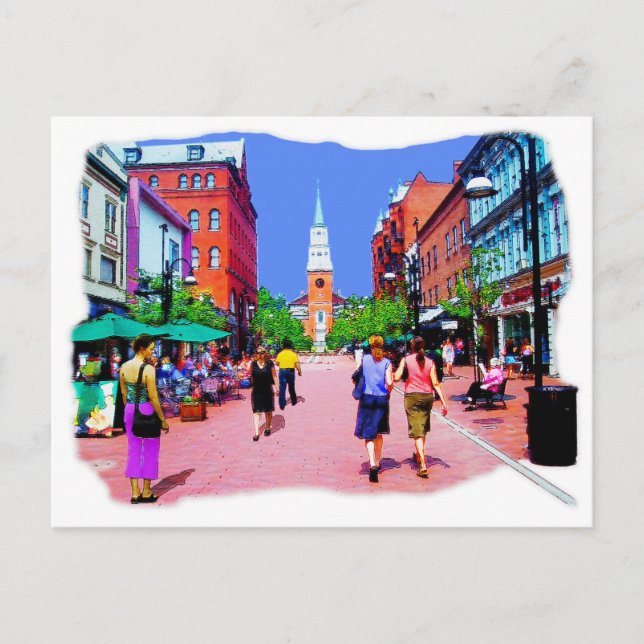 Vermont Street Painting Postcard (Front)