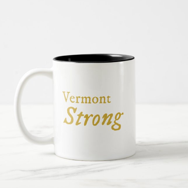 Vermont Strong  Coffee Mug (Left)