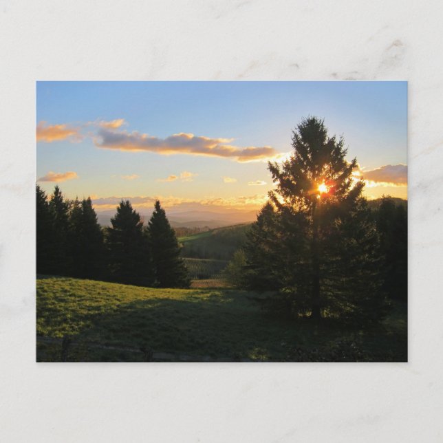 Vermont Sunrise Postcard (Front)