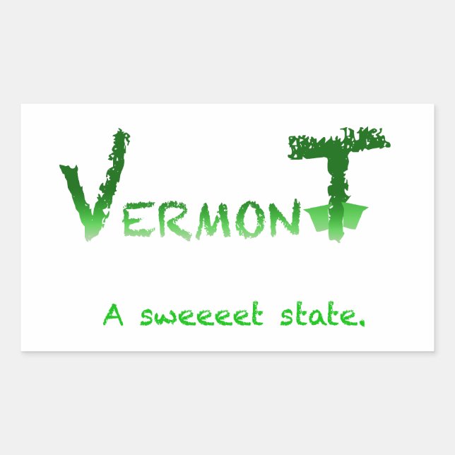 Vermont Sweeeet Sticker (Front)