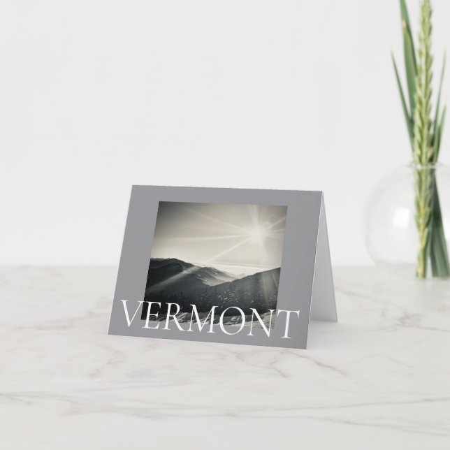 Vermont Thank You Card (Front)