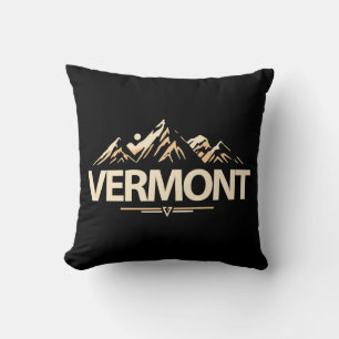 Vermont United States of America Throw Pillow