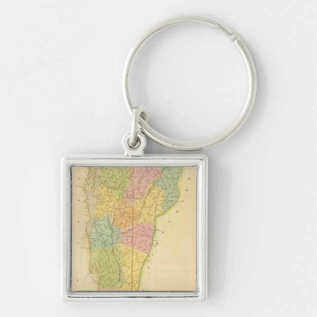 Vermont US Keychain (Front)