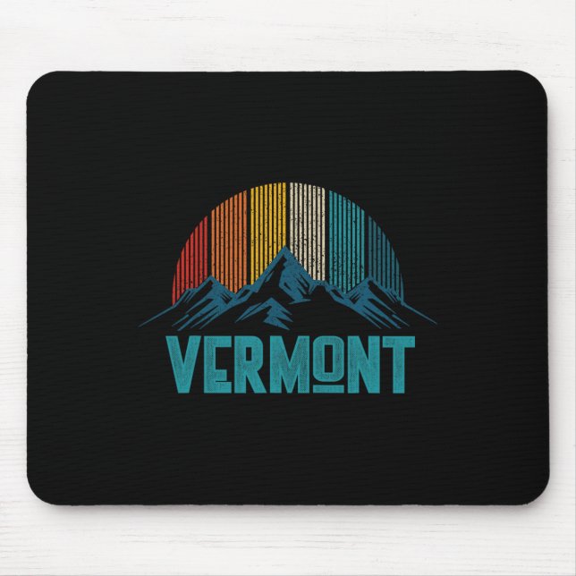 Vermont Vintage Souvenir  Mouse Pad (Front)